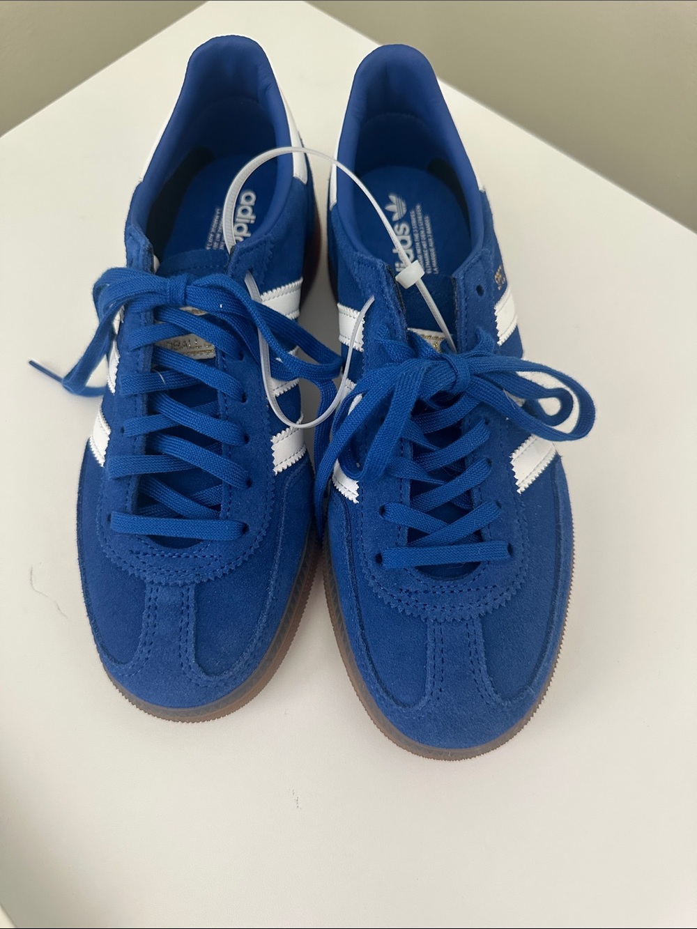 Adidas Handball Spezials Suede Sneakers - Royal Blue & White